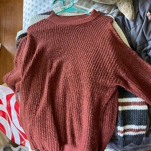 Rust sweater, American Eagle, XS